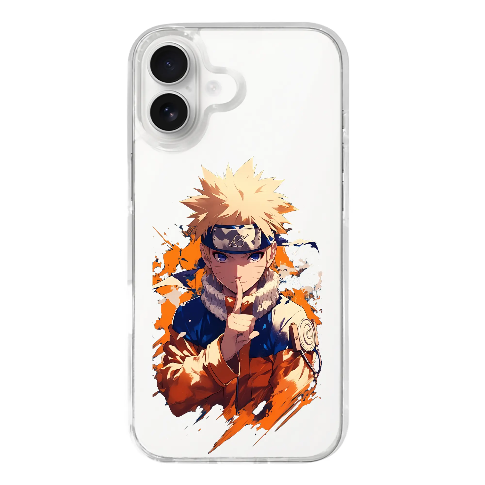 ナルト グッズ うずまき ナルト - iPhone 17シリーズ 透明スマホケース – 薄型・耐衝撃・精密フィット保護カバー